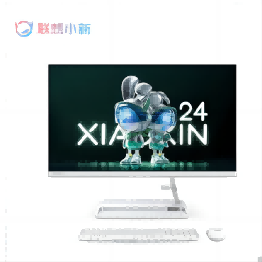 聯想/LENOVO XIAOXIN 24 臺式計算機  一體式臺式計算機 I5 12450H 16GB 512GB 白色 23.8英寸